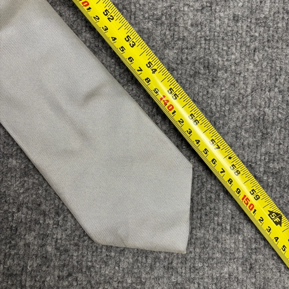 Gucci Silver Men's Tie Silk Italy